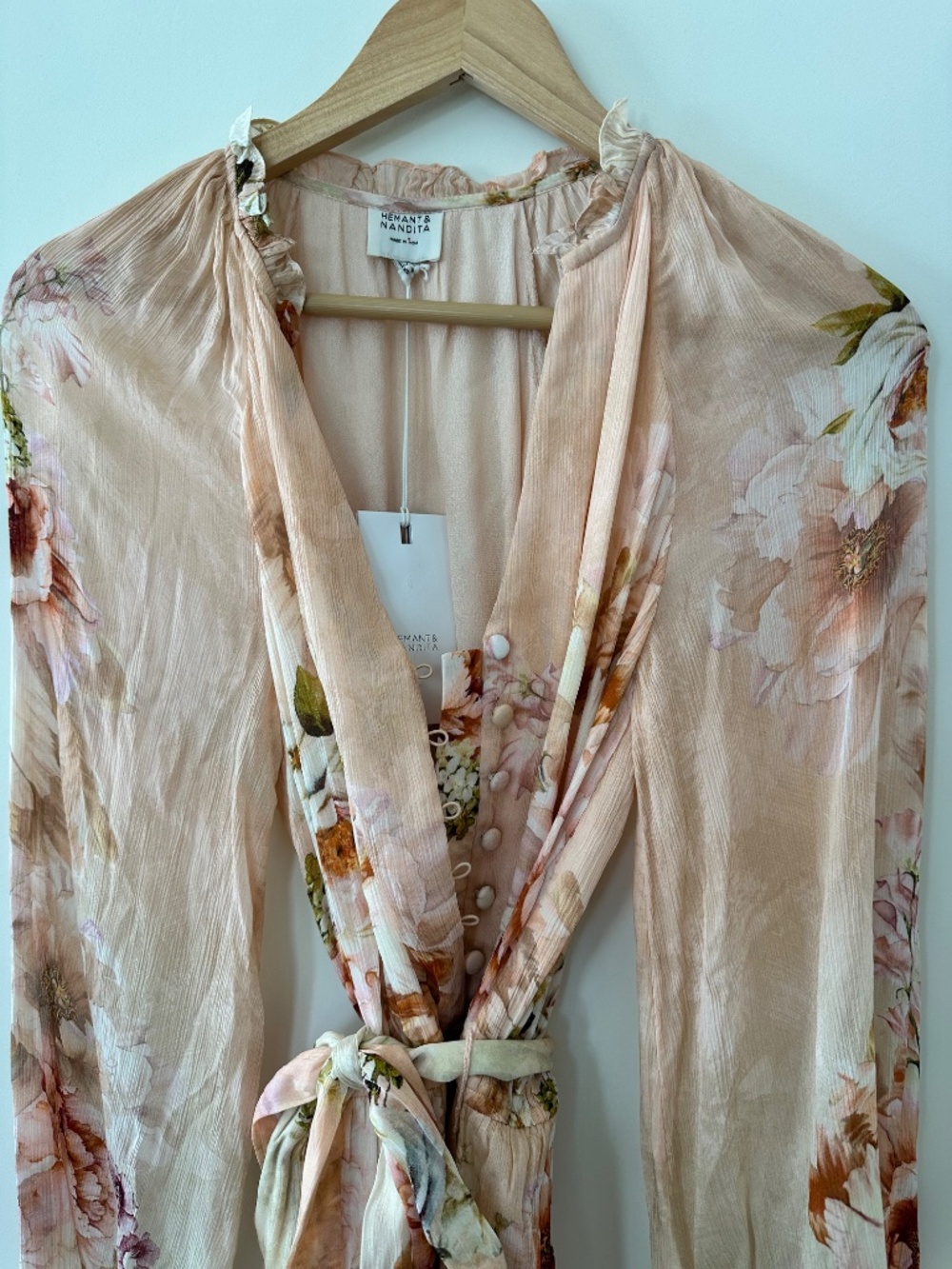 Hemant & Nandita Romper w/Belt BNWT - Picture 8 of 11